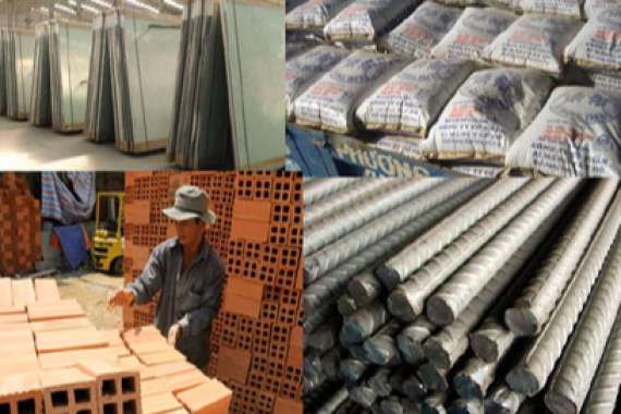 Cửa hàng vật liệu xây dựng ở Sài Gòn