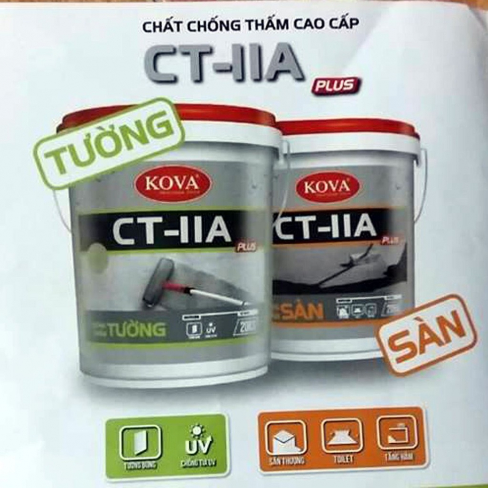  Tổng hợp các loại vật liệu chống thấm hiệu quả